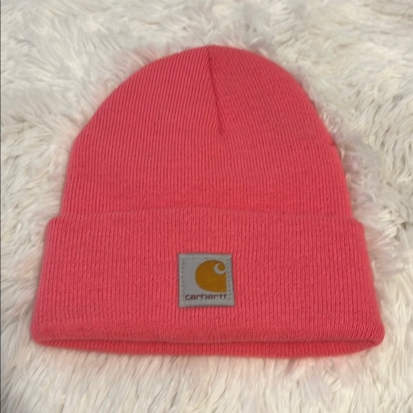 Carhartt Other - Carhartt Pink Knit Beanie Hat